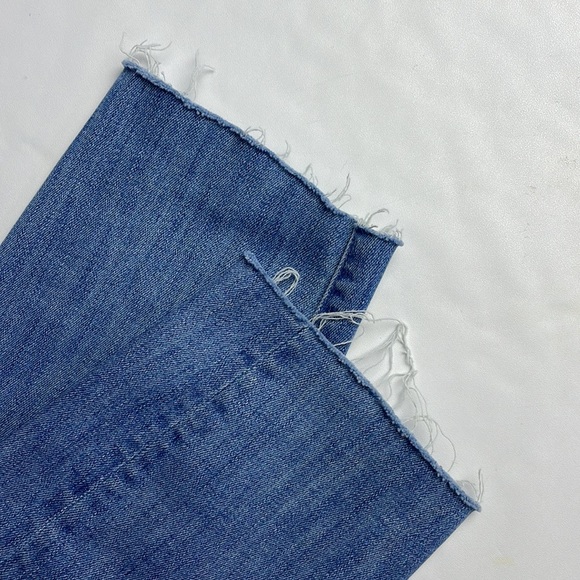 MOTHER The Stunner Ankle Fray Graffiti Girl. Sz 28 - Picture 11 of 11